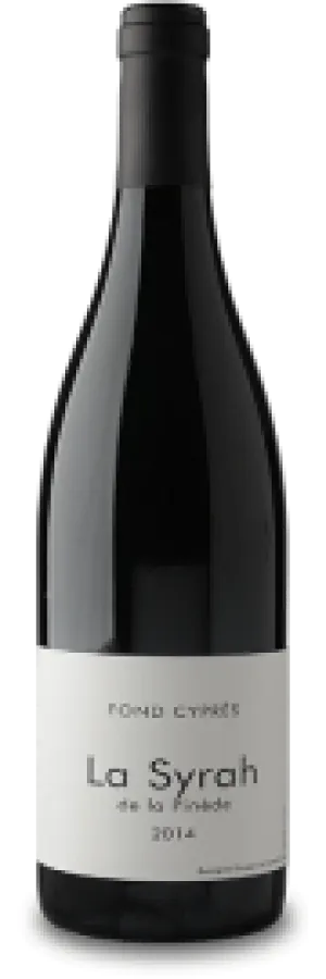 2020 La Syrah de la Pinède, Fond Cyprès