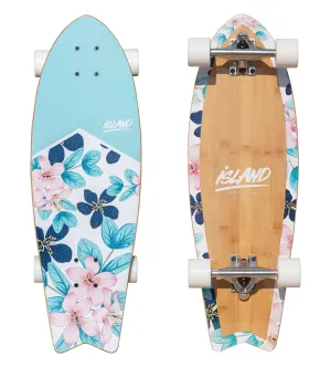 28" ISLAND CRUISER SKATEBOARD - FLOWERS