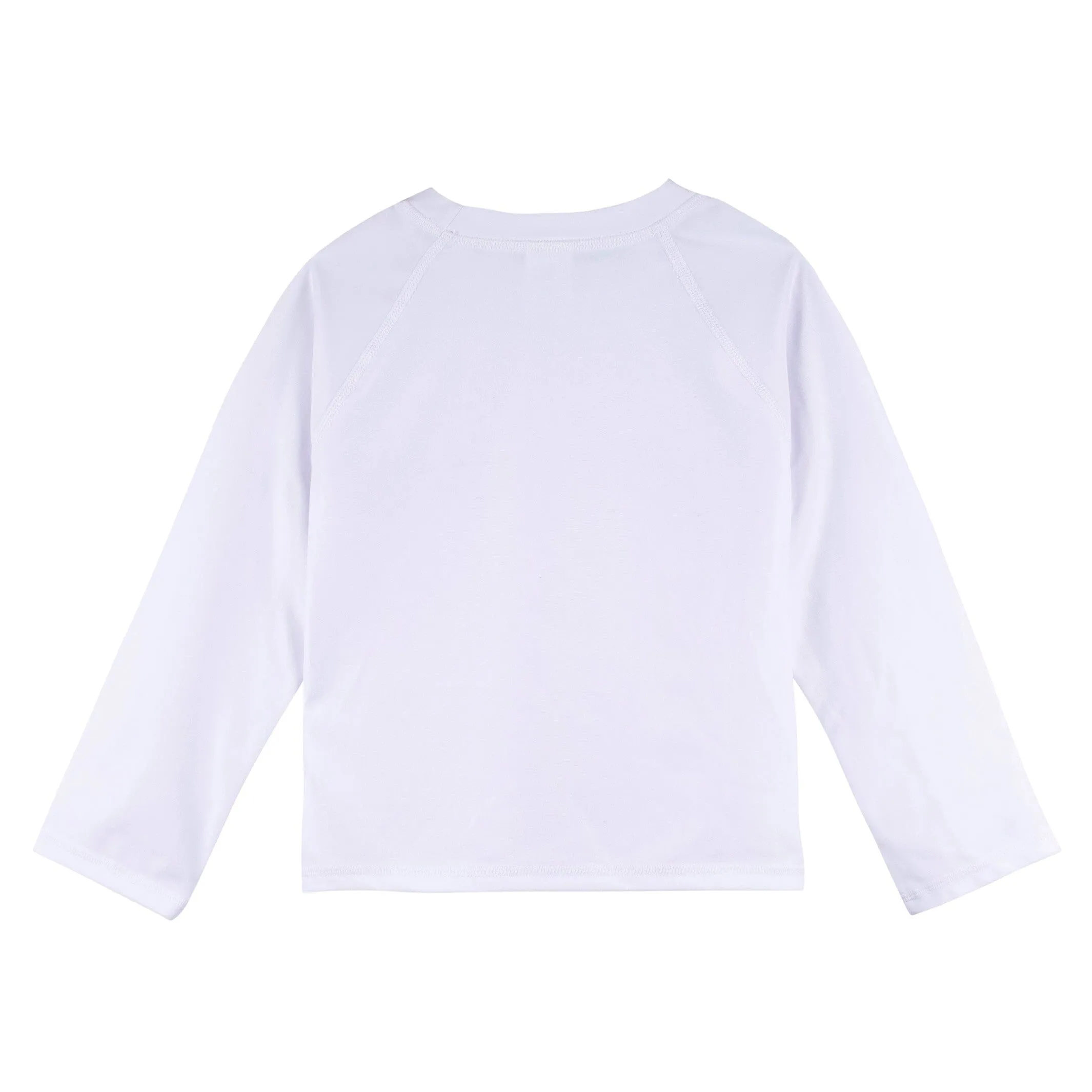 Baby & Toddler Neutral UPF 50  White Rash Guard