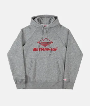 Battenwear Team Reach Up Hoodie - Heather Grey