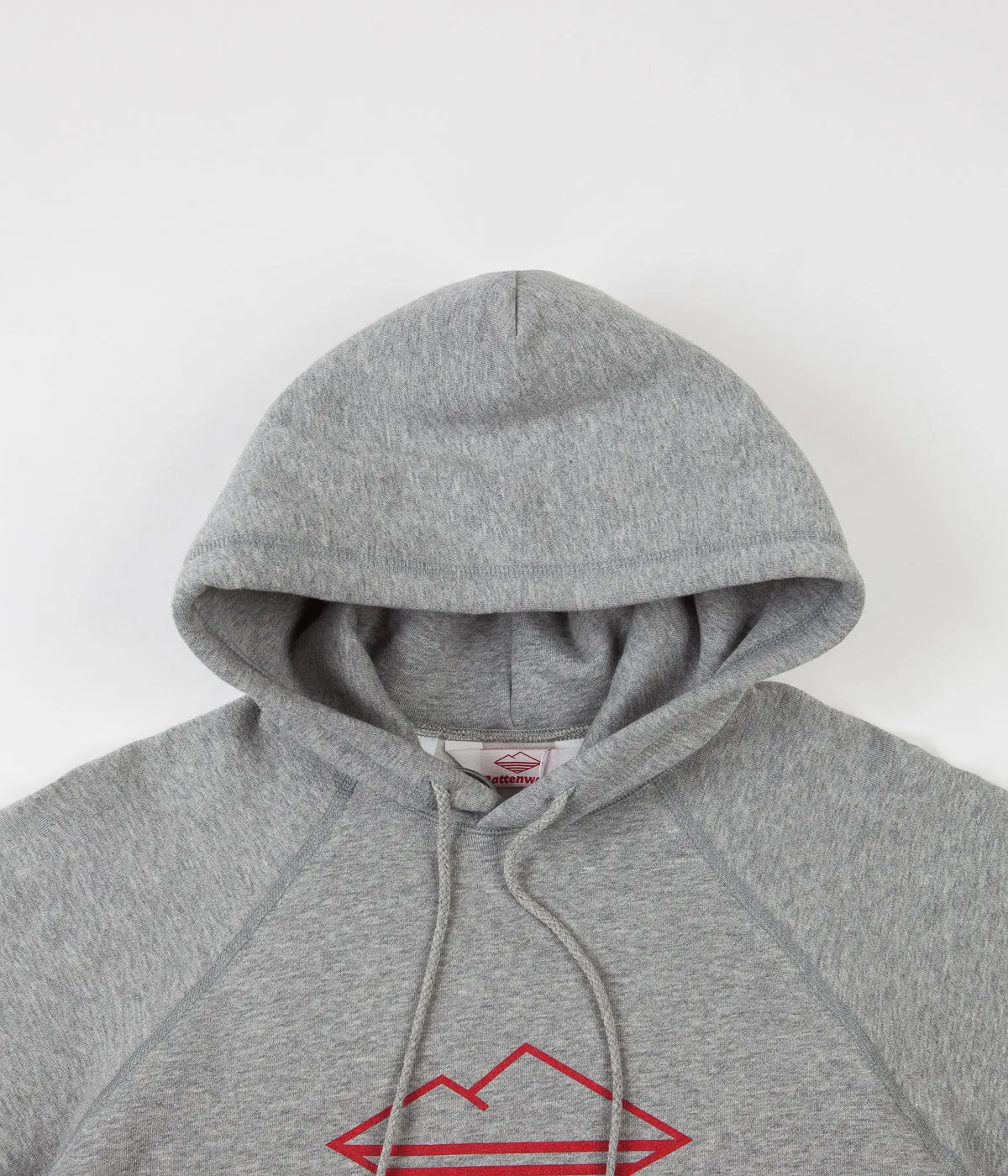 Battenwear Team Reach Up Hoodie - Heather Grey