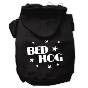 Bed Hog Screen Printed Pet Hoodies Black Size XXL (18)