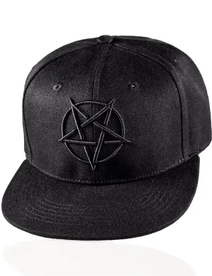 Black Pentagram Snapback