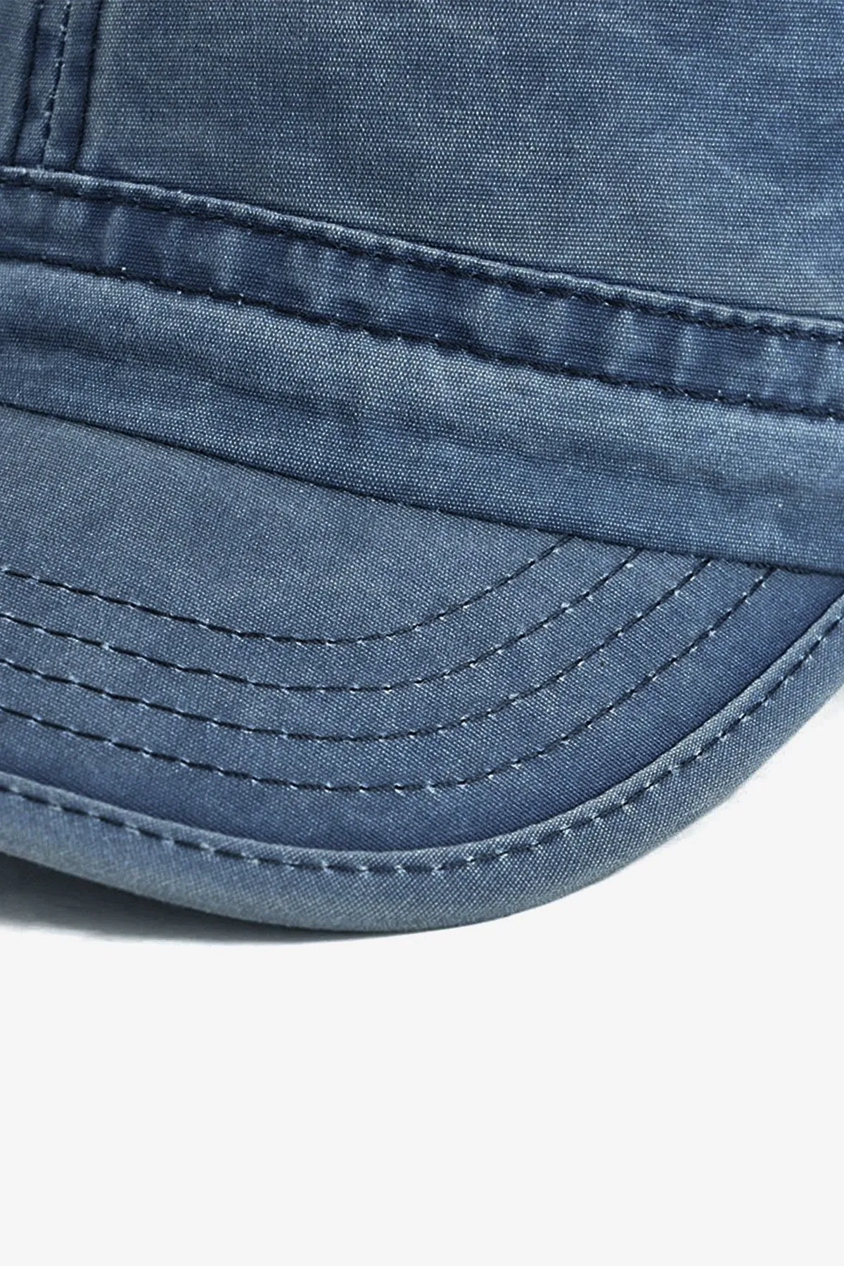 Blue Denim Military Cap - W21 - MCP005R