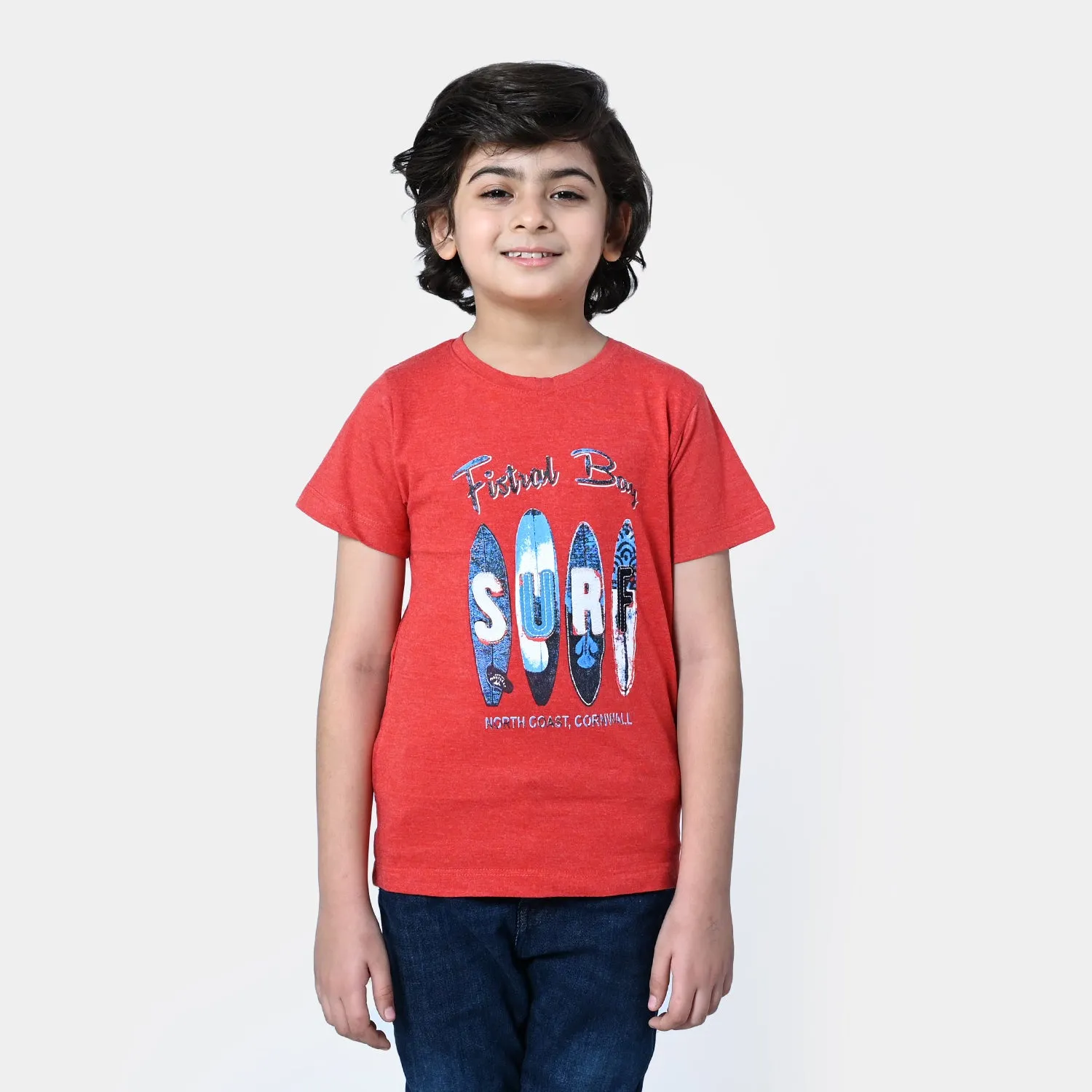 Boys T-Shirt Surf | RED