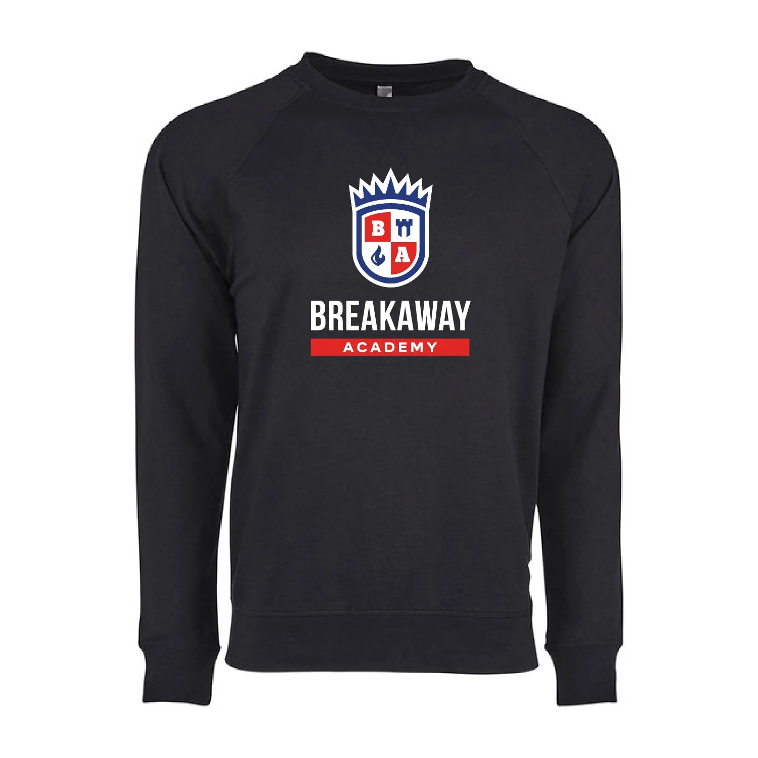 Breakaway Academy Unisex Laguna French Terry Raglan Sweatshirt