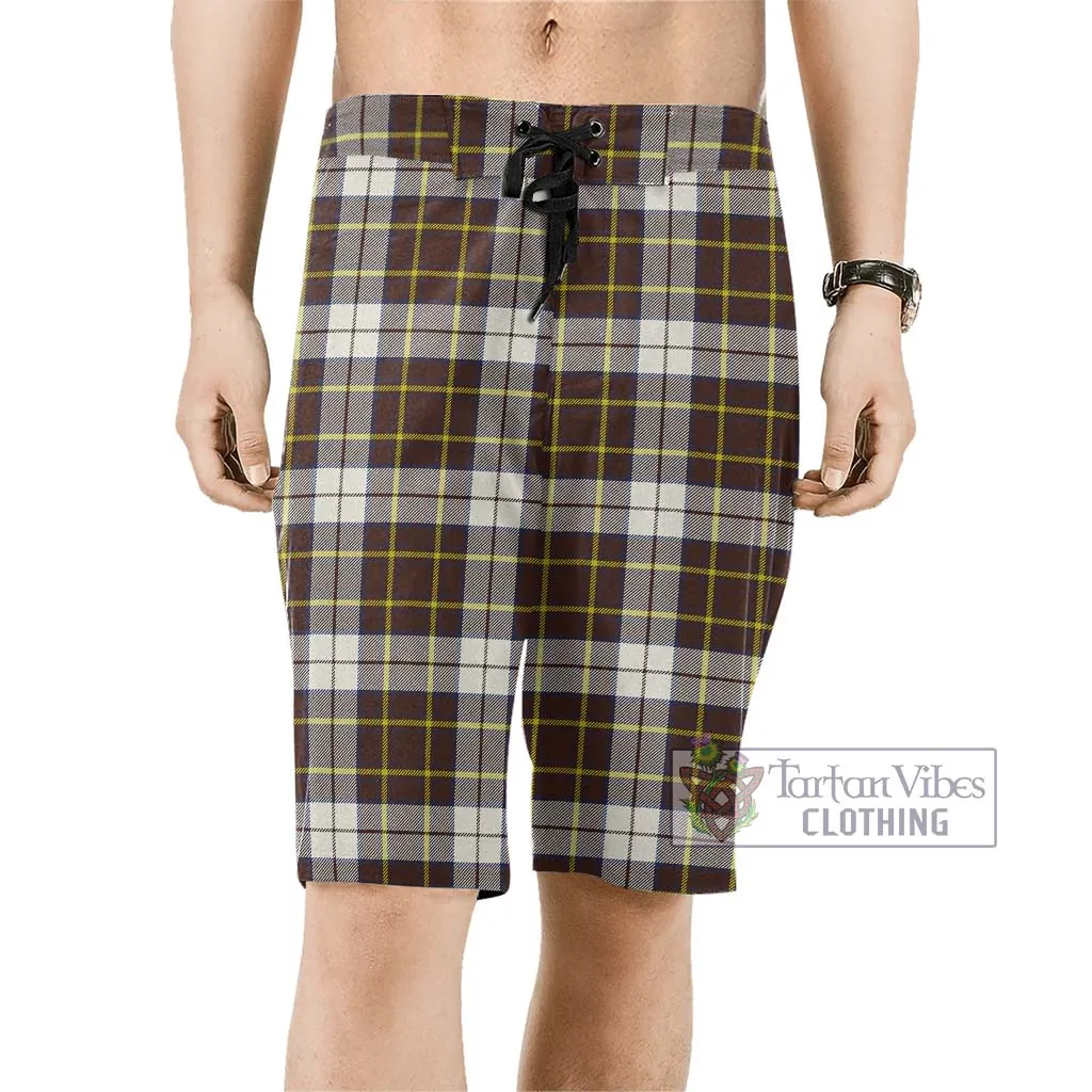 Burns Battalion Weathered Tartan Men's Board Shorts