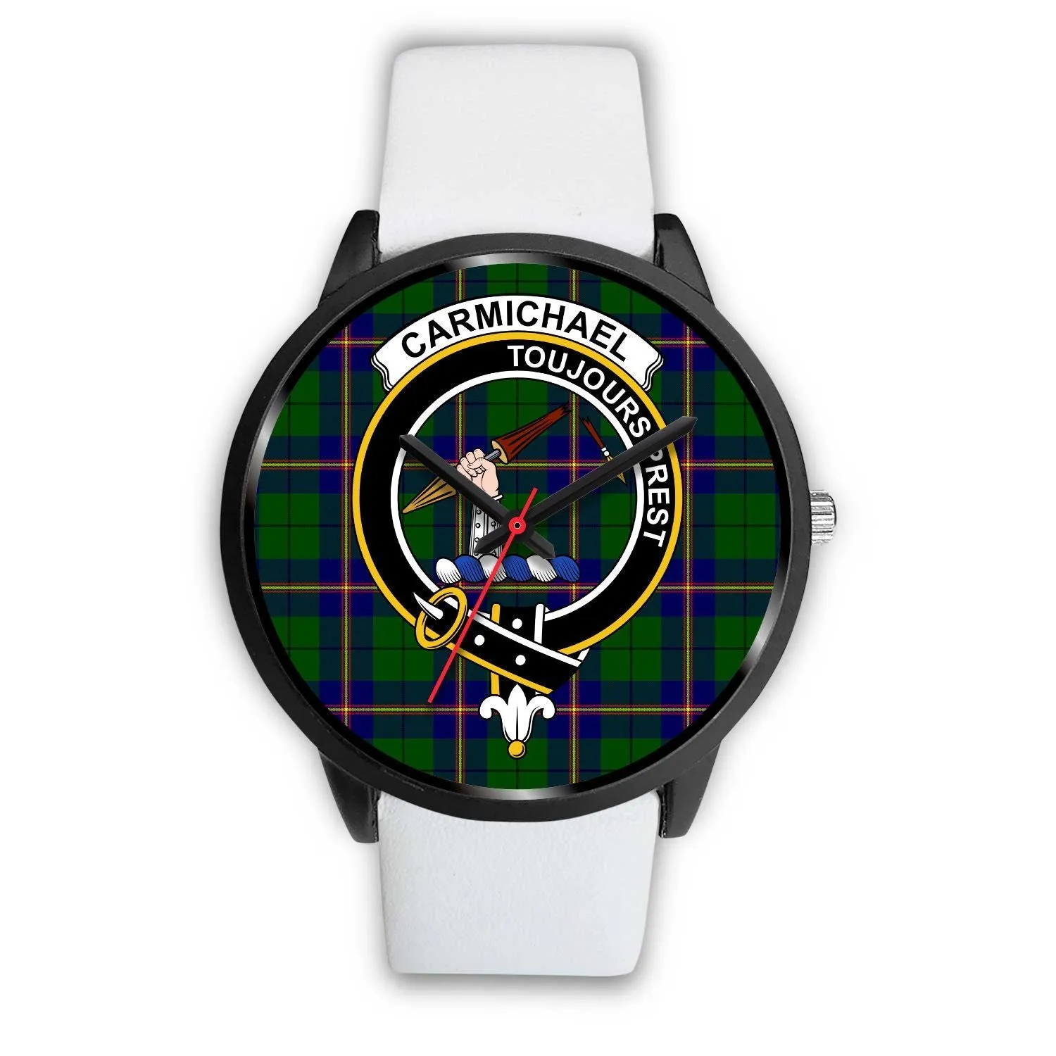 Carmichael Modern Clan Badge Tartan Black Watch