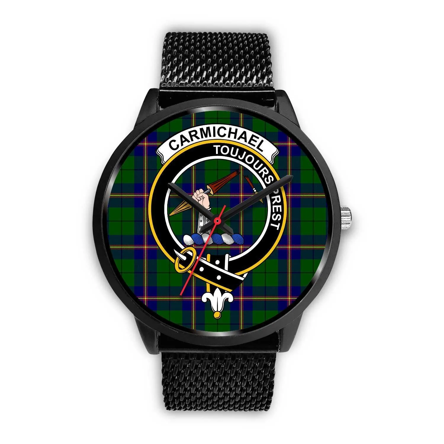 Carmichael Modern Clan Badge Tartan Black Watch