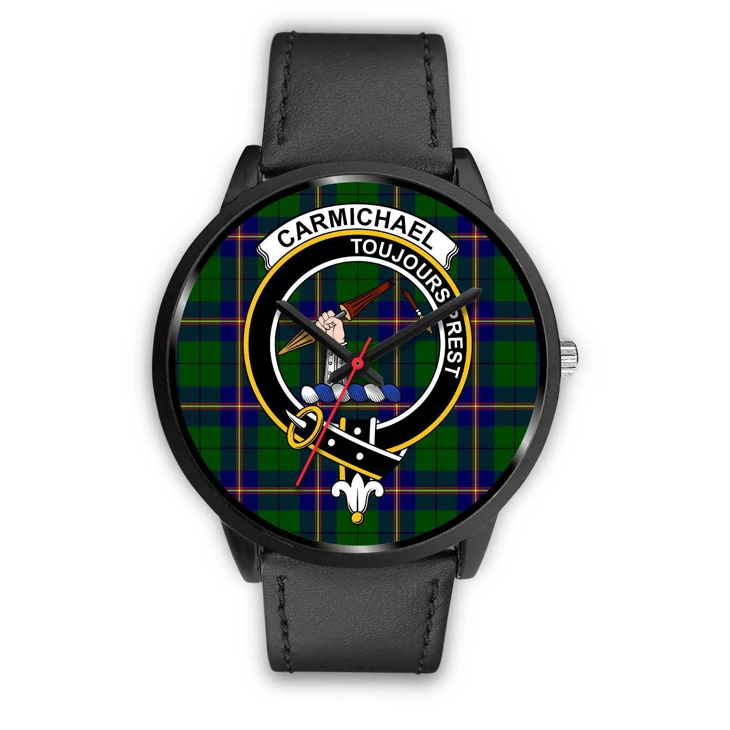 Carmichael Modern Clan Badge Tartan Black Watch