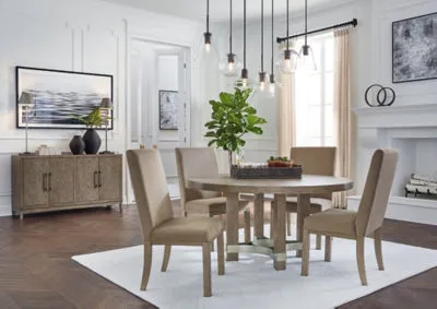 Chrestner Dining Table and 4 Chairs