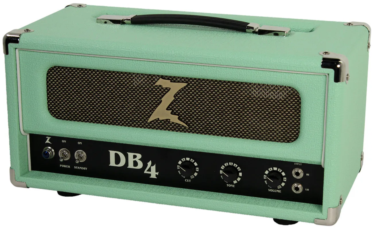 Dr. Z DB4 Head - Surf Green - Tan Grill