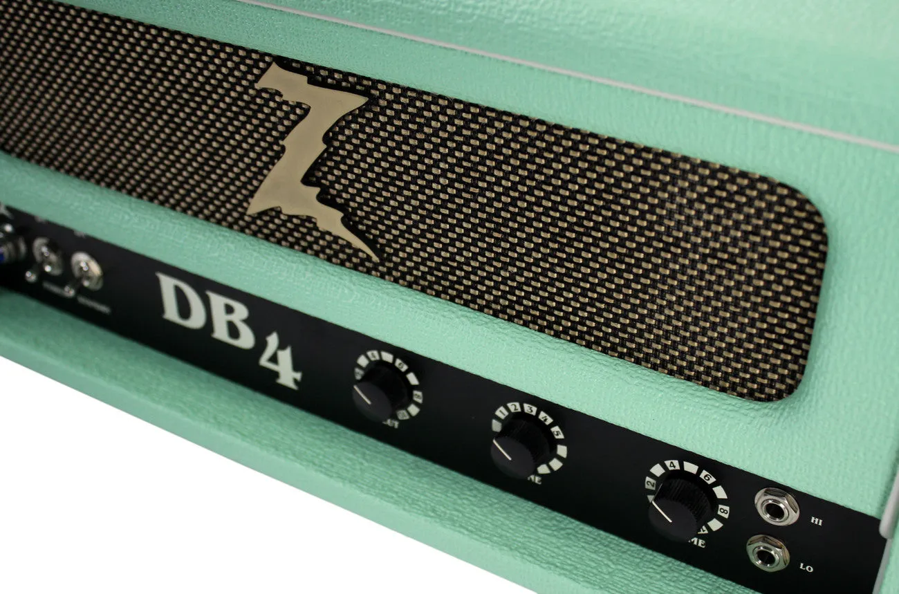 Dr. Z DB4 Head - Surf Green - Tan Grill