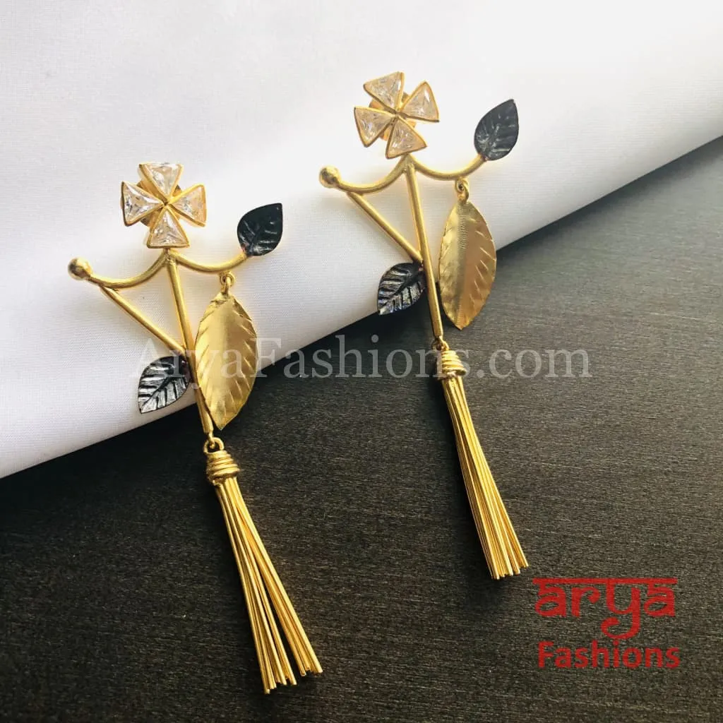 Ethnic Earring/Gold Earrings/Fusion Earrings