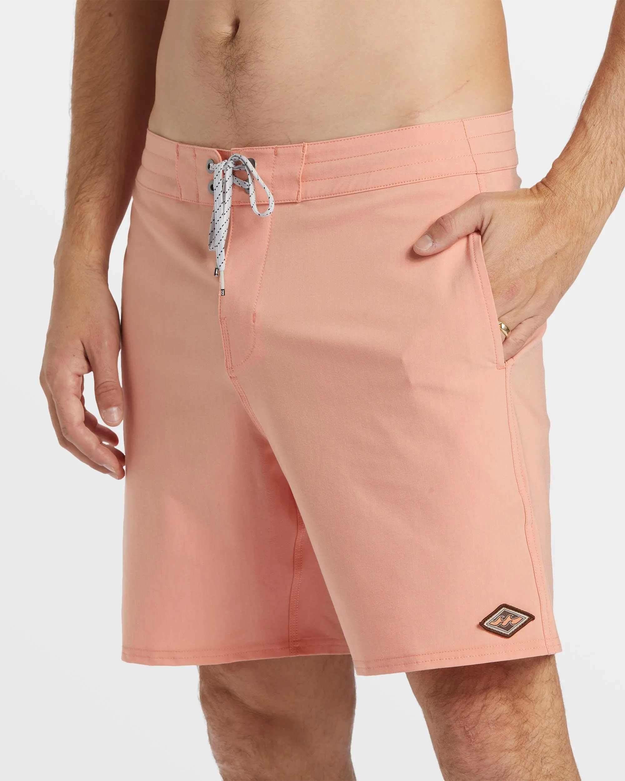 Every Other Day Lo Tide 17" Boardshorts - Sunset