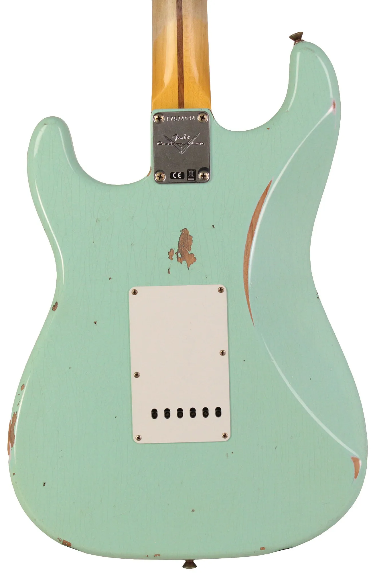 Fender Custom Shop 1958 Strat, Relic, Super Faded Aged Surf Green