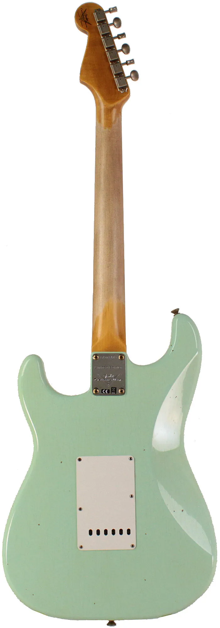 Fender Custom Shop 1960 Stratocaster, Journeyman Relic, Faded Aged Surf Green