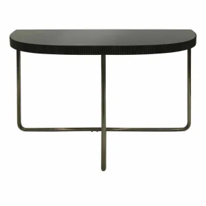 Libra Interiors Knightsbridge Half-Moon Console Table