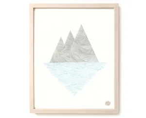 Limited Edition Modern Art Print "My Island"