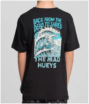 Mad Hueys Back From the Dead Youth Tee - Black