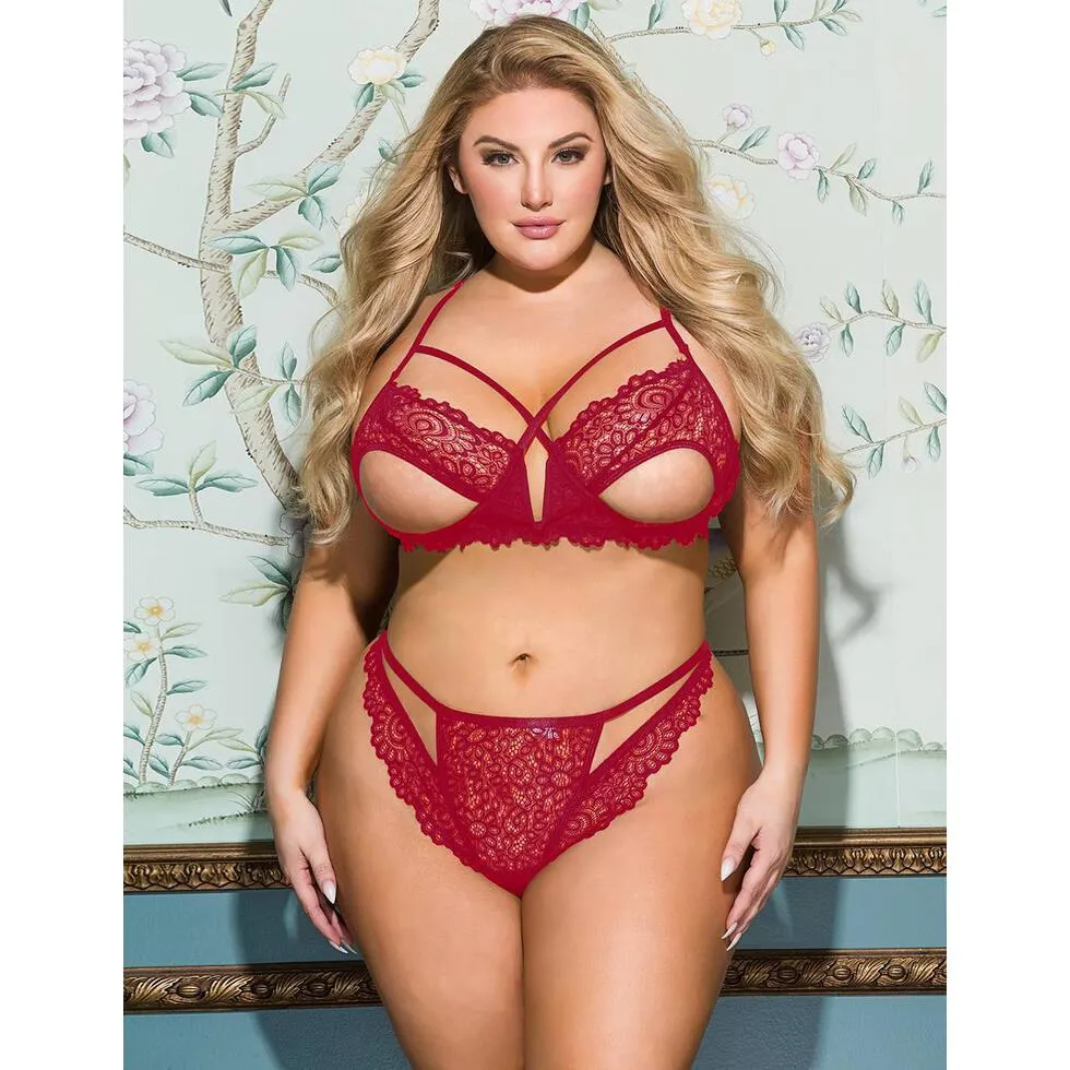 Marilyn 2 Piece - Red