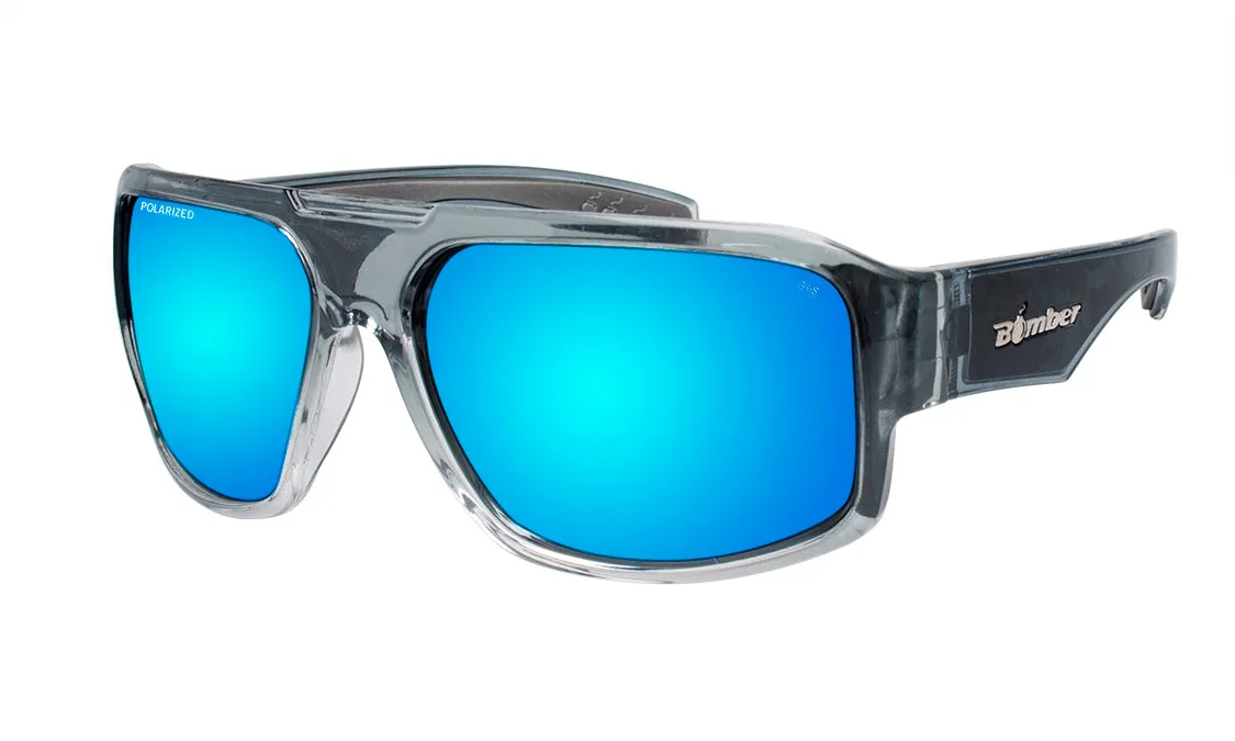 MEGA Safety - Polarized Ice Blue Mirror Crystal