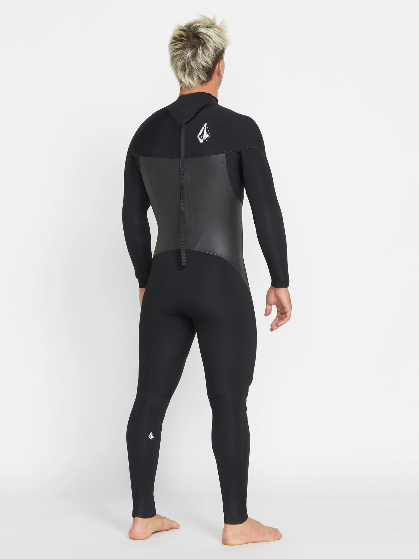 Mens Modulator 4/3mm Long Sleeve Back Zip Fullsuit - Black