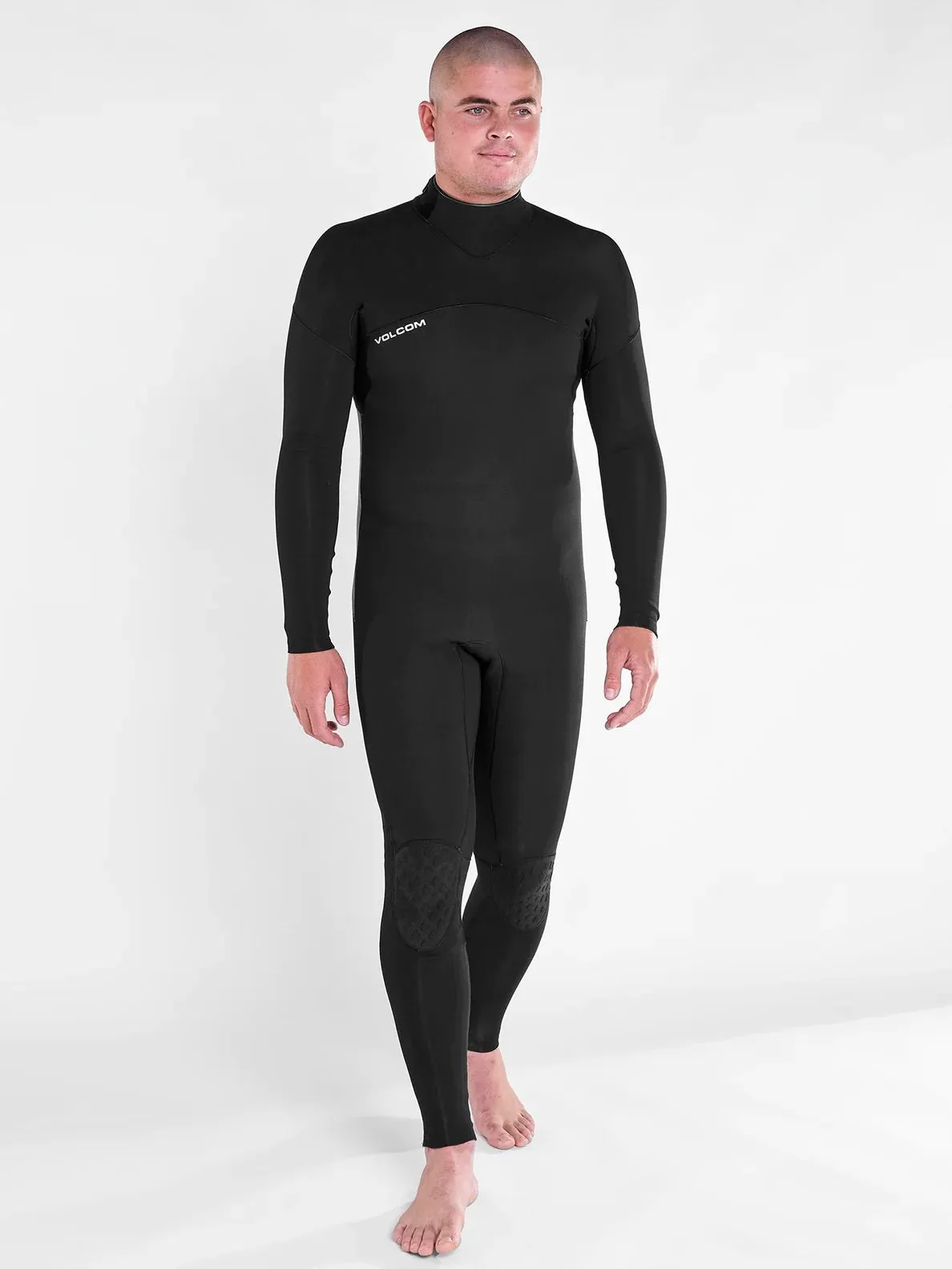 Mens Modulator 4/3mm Long Sleeve Back Zip Fullsuit - Black