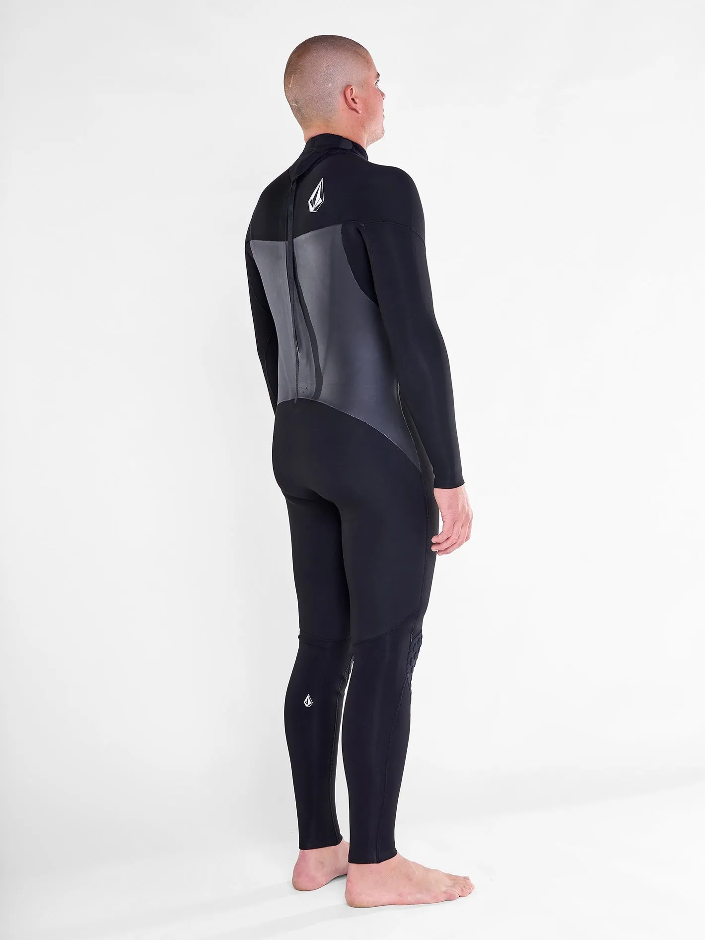 Mens Modulator 4/3mm Long Sleeve Back Zip Fullsuit - Black