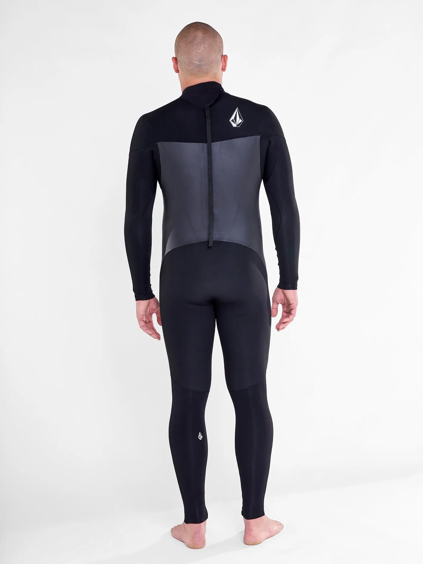 Mens Modulator 4/3mm Long Sleeve Back Zip Fullsuit - Black