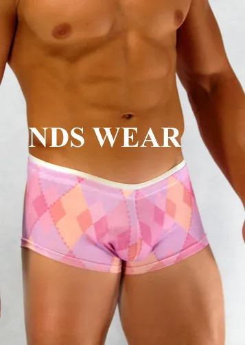 Men's Pink Diamond Short