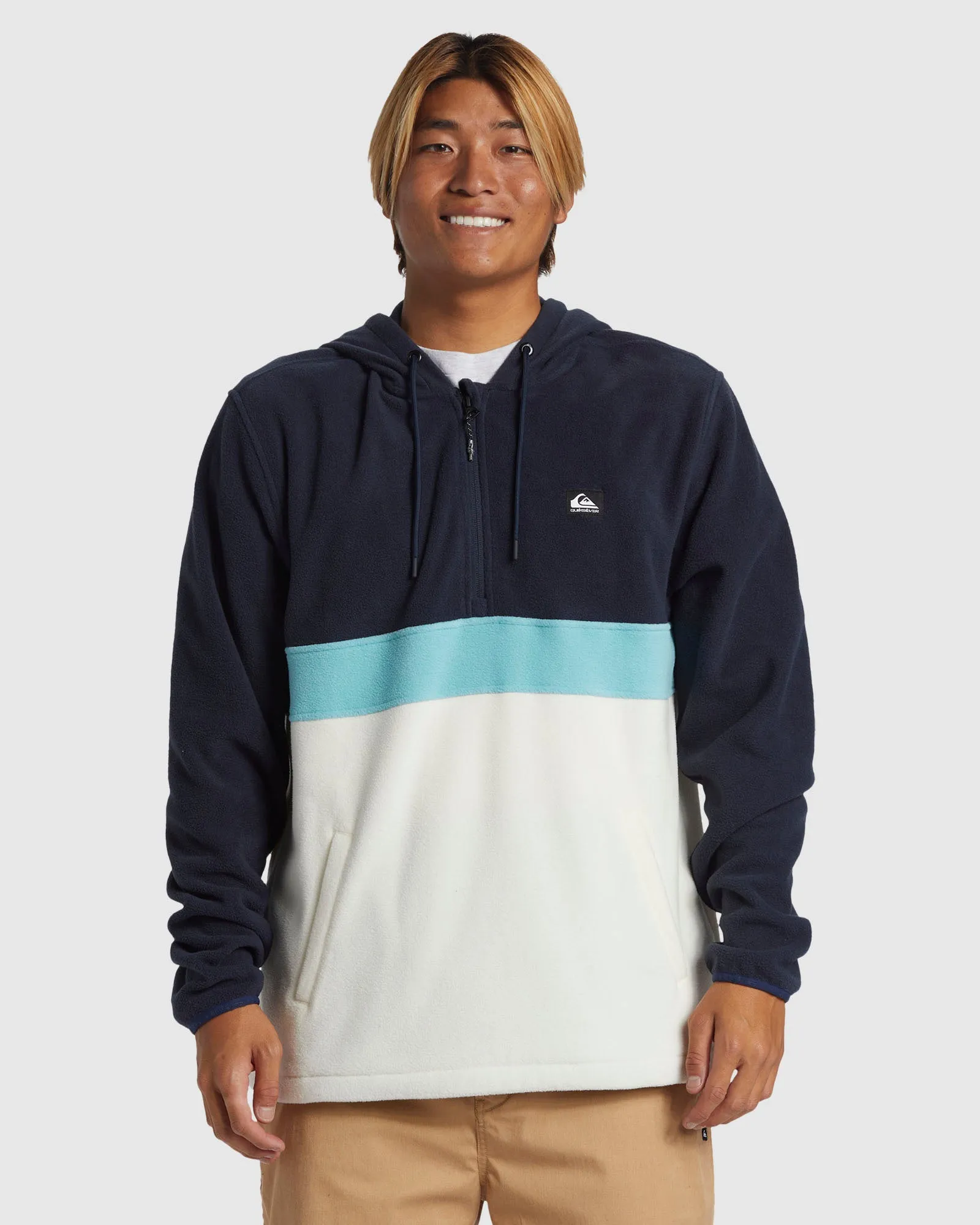 Mens Surf Days Half Zip Hoodie