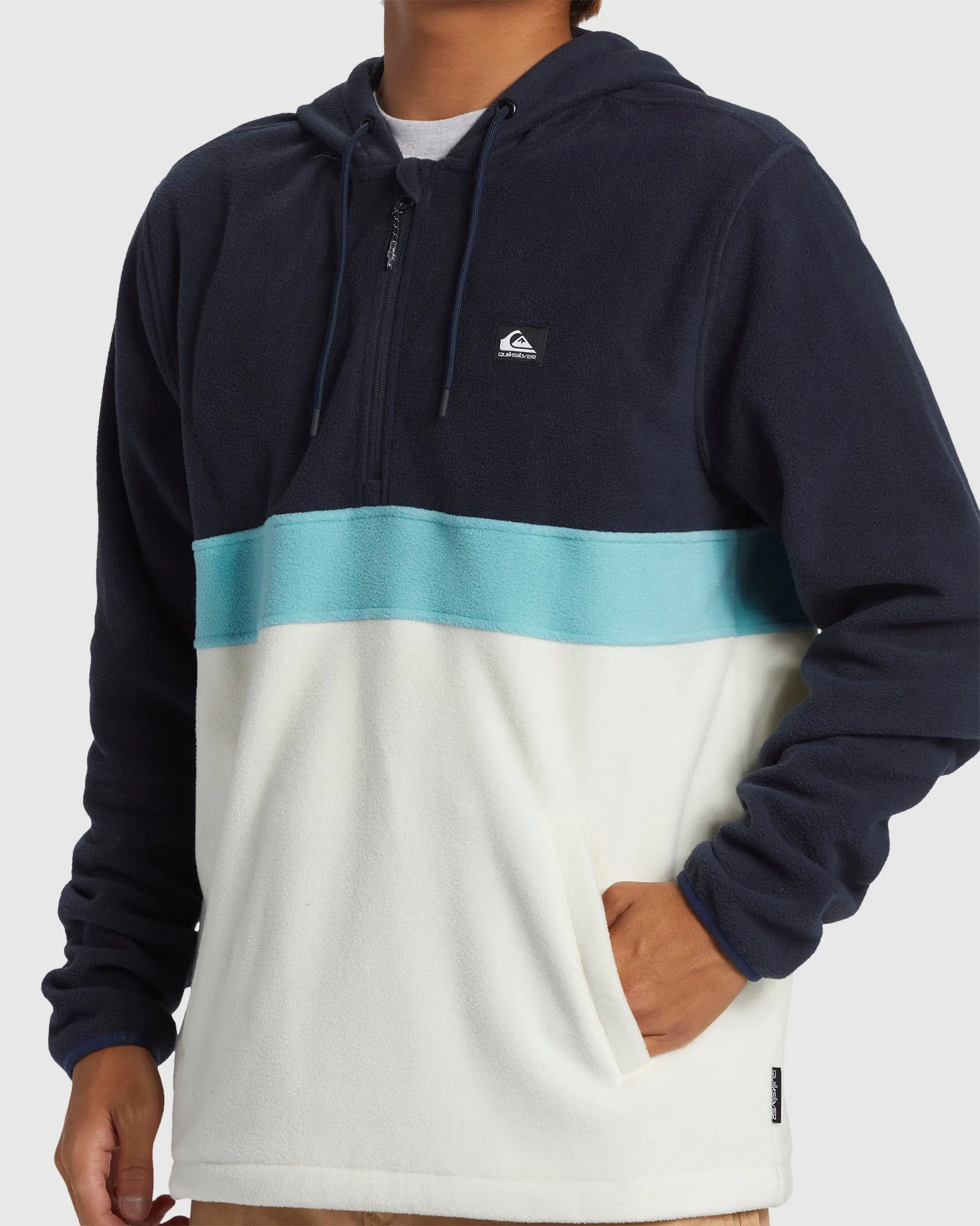 Mens Surf Days Half Zip Hoodie