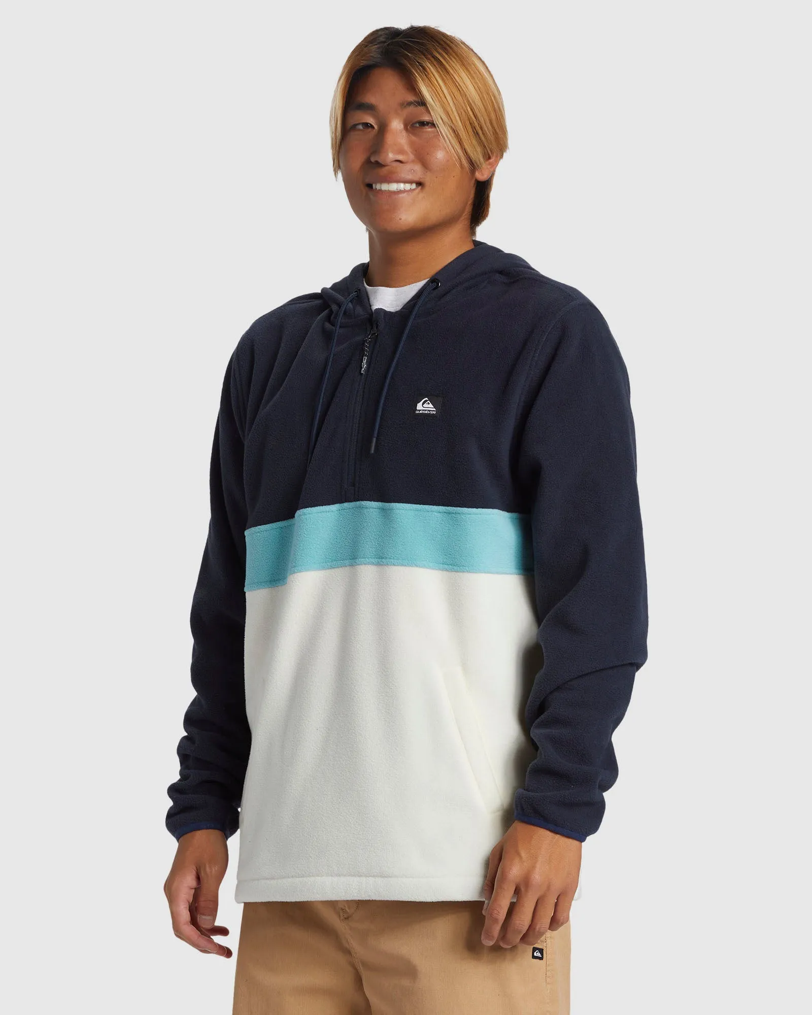 Mens Surf Days Half Zip Hoodie