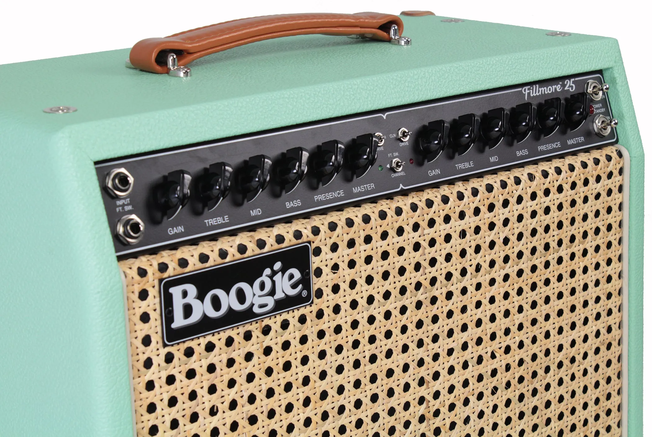 Mesa Boogie Fillmore 25 1x12 Combo, Surf Green, Wicker Grille