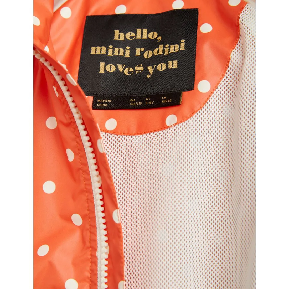 MINI RODINI - Polka Dot Lightweight Jacket