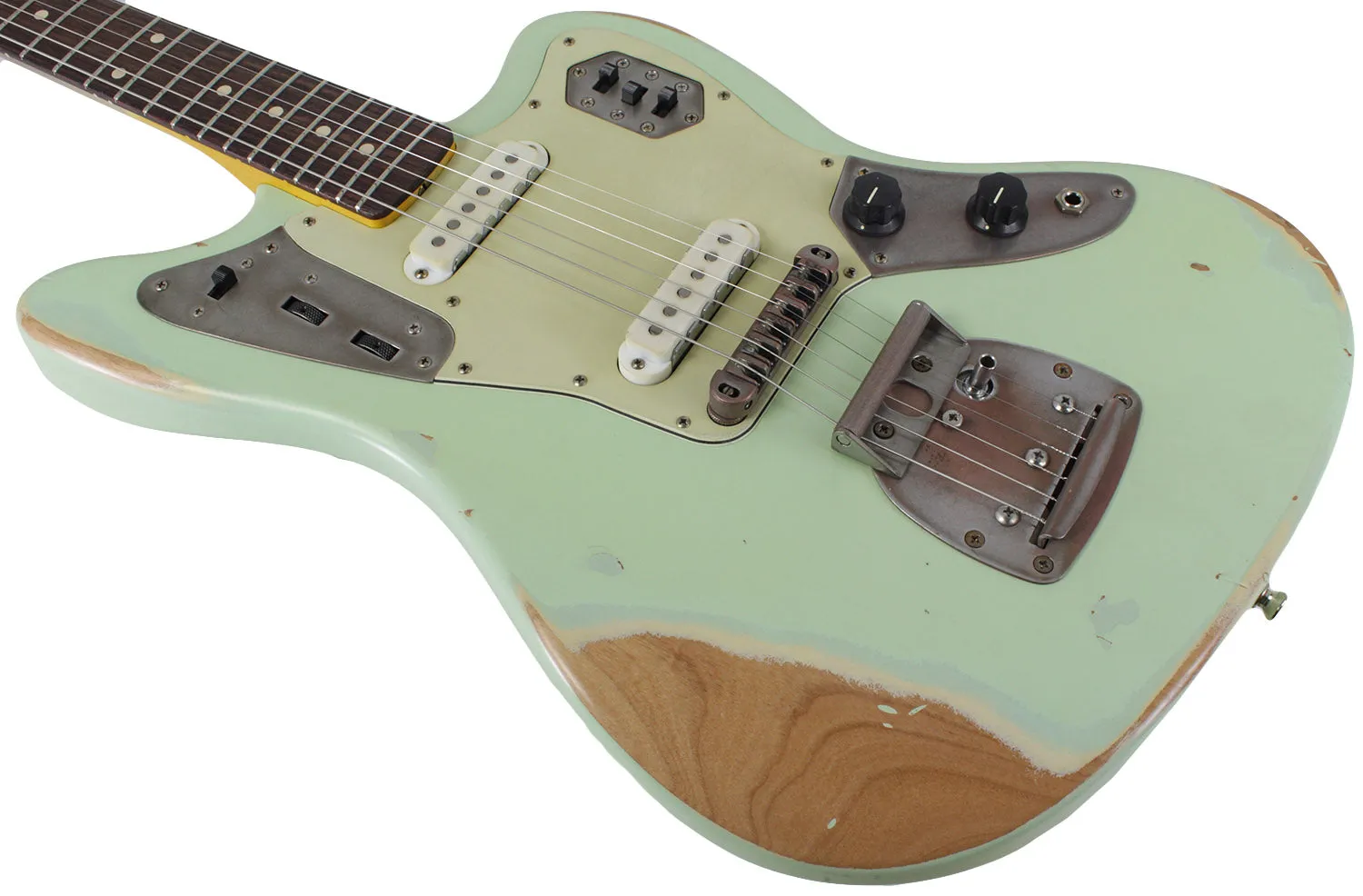 Nash Guitars JG63 Jaguar, Surf Green