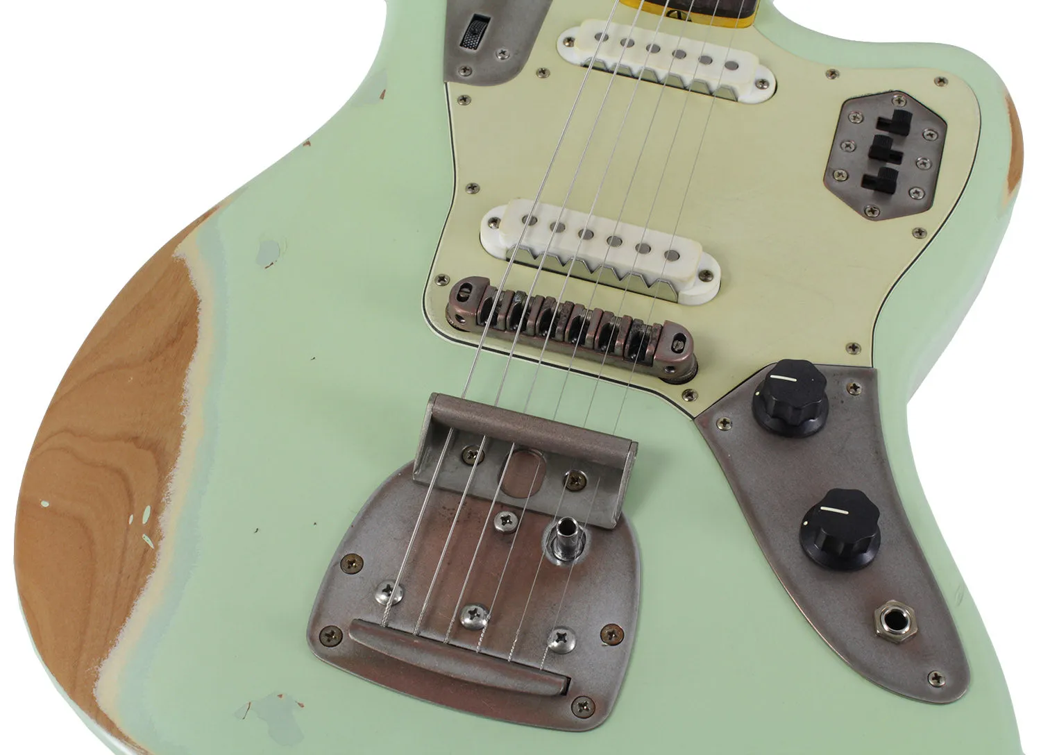 Nash Guitars JG63 Jaguar, Surf Green