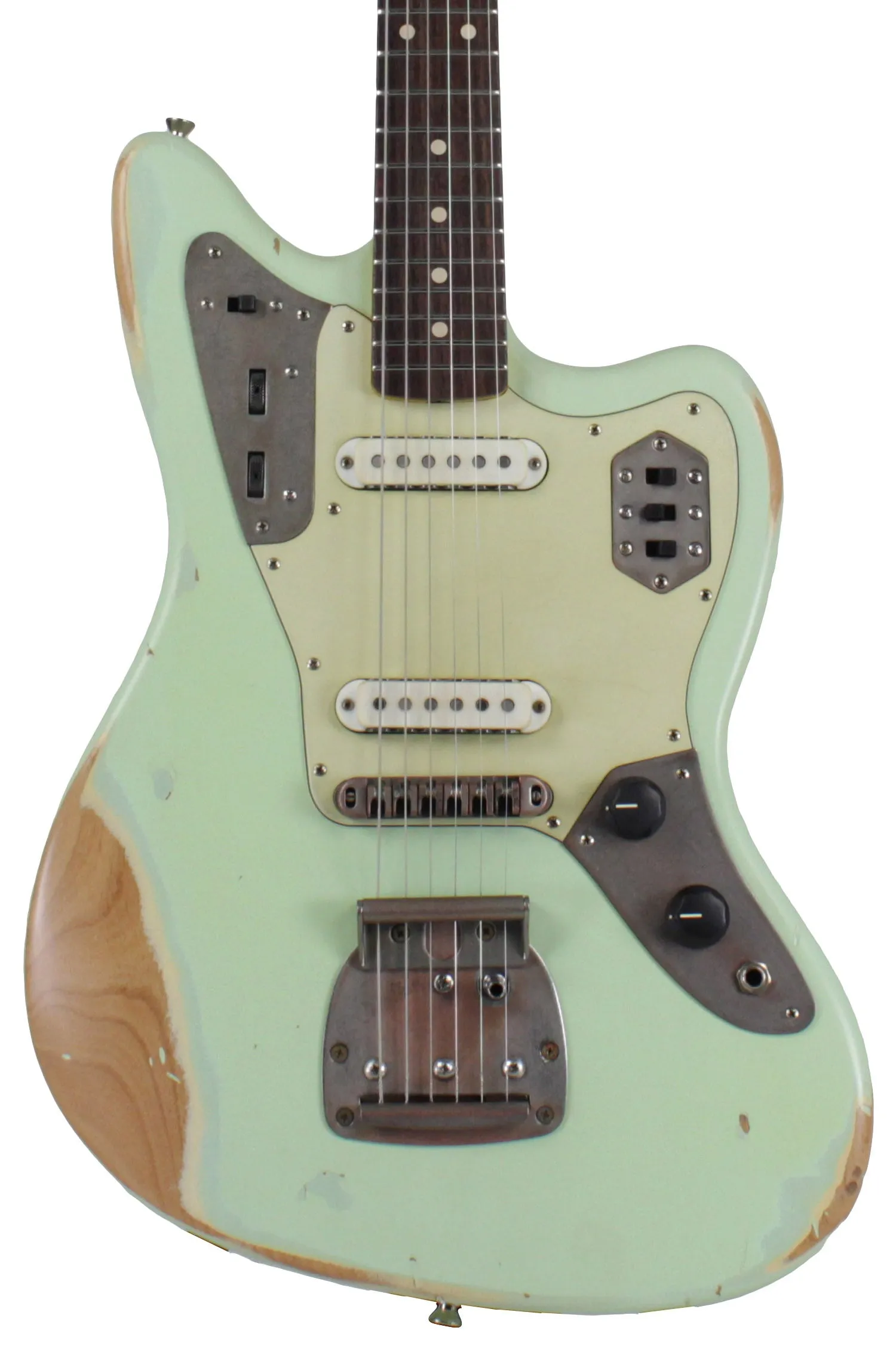 Nash Guitars JG63 Jaguar, Surf Green