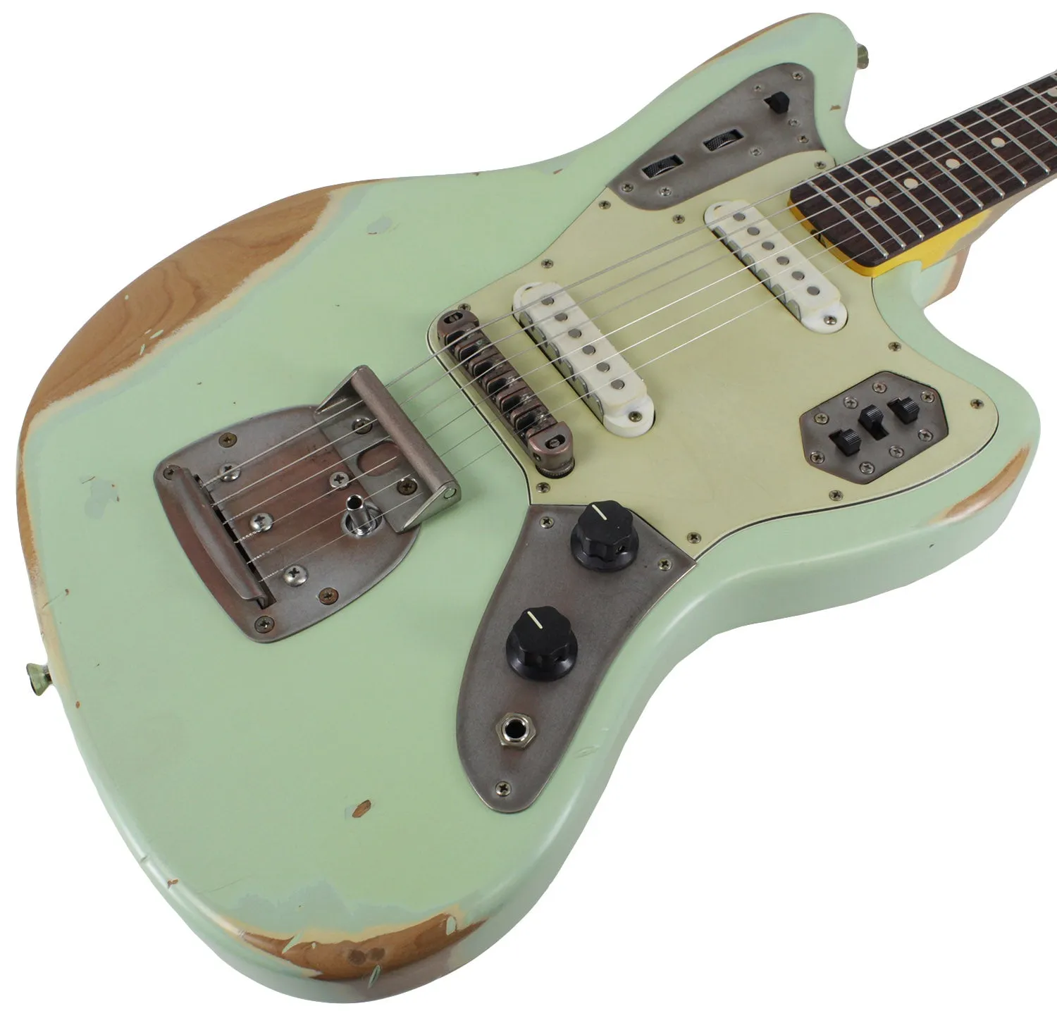 Nash Guitars JG63 Jaguar, Surf Green