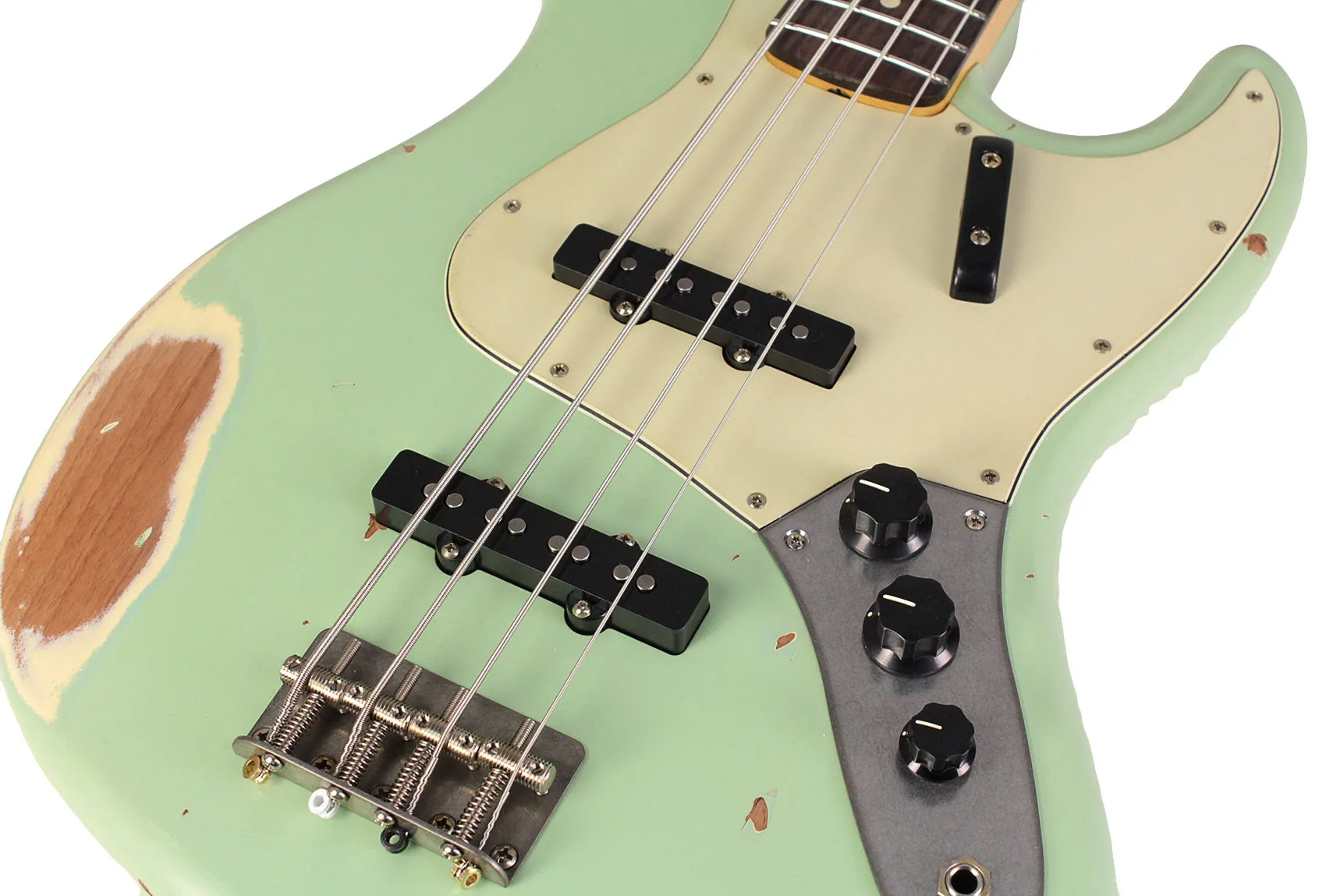 Nash JB63 Bass Guitar, Surf Green