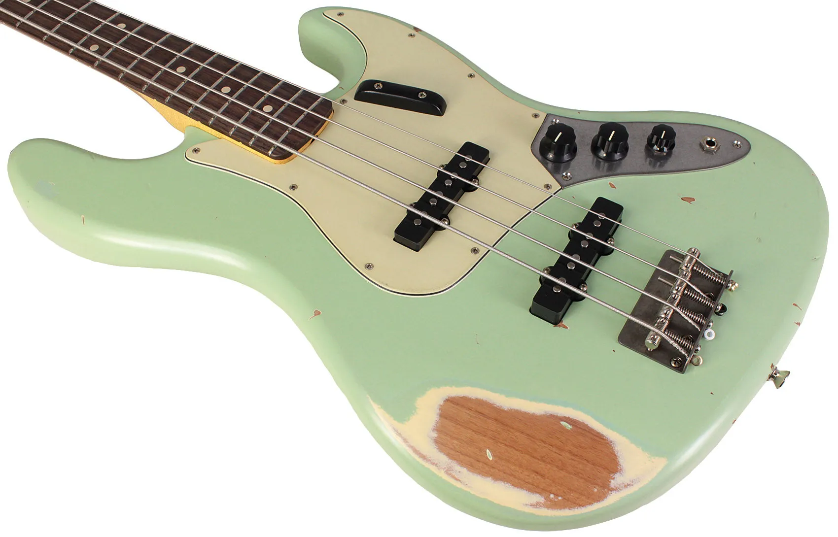 Nash JB63 Bass Guitar, Surf Green