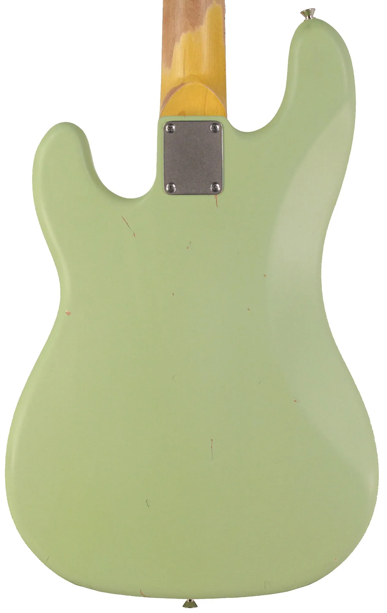 Nash PB57 Bass Guitar, Surf Green, Gold Anodized Pickguard