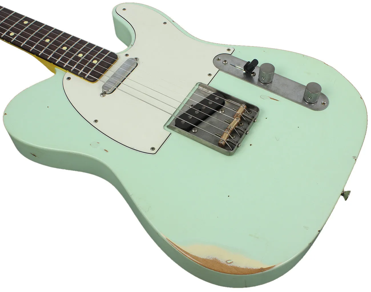 Nash T63 Guitar, Surf Green, Medium Aging