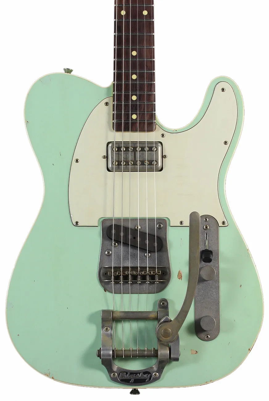 Nash T63DB Guitar, Surf Green, Bigsby, Lollartron