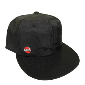 ONE MFG Black on Black Camo Ball Cap