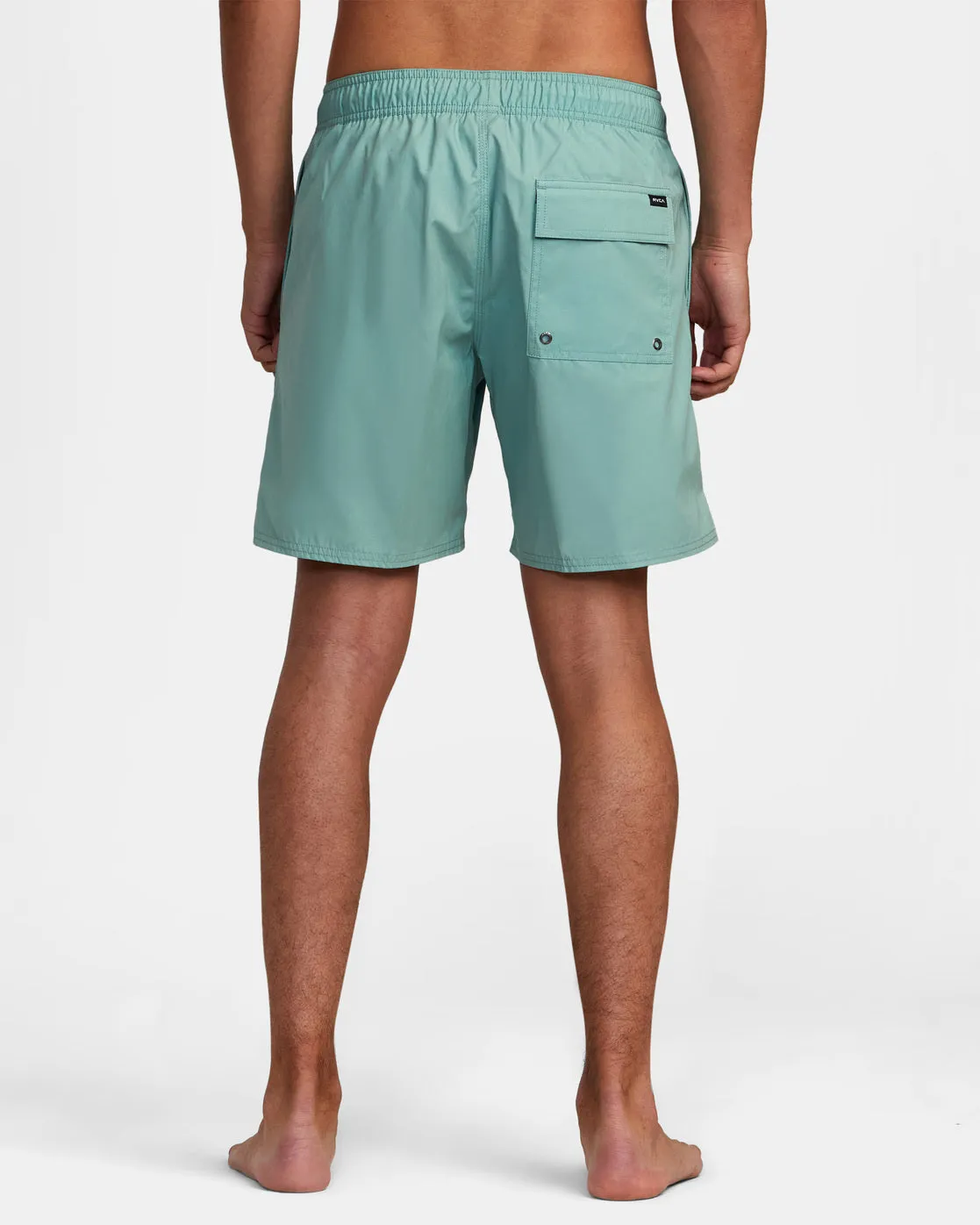 Opposites Hybrid Elasticized Shorts - Green Haze