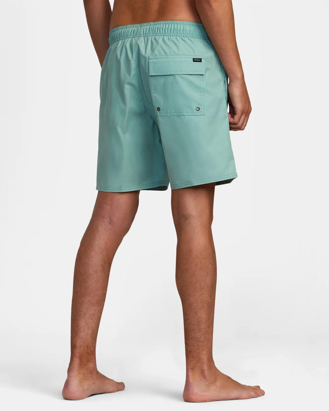 Opposites Hybrid Elasticized Shorts - Green Haze