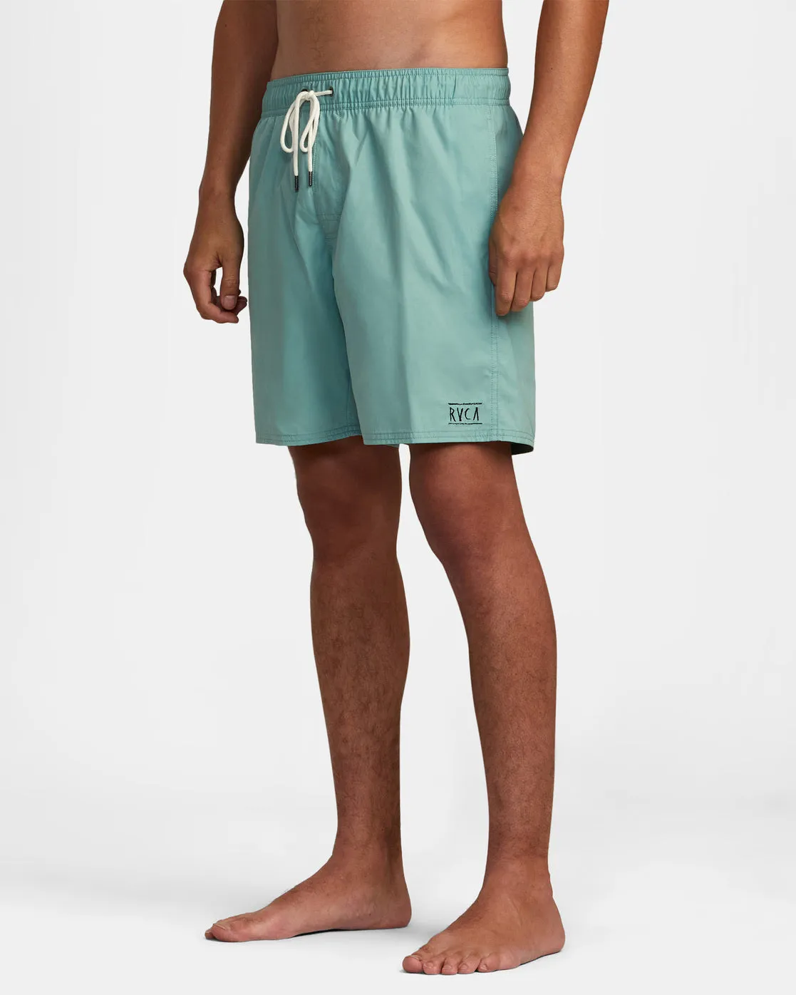 Opposites Hybrid Elasticized Shorts - Green Haze