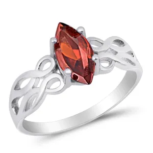 R653 Red Stone Ring